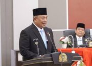 DPRD Rokan Hulu Gelar Rapat Paripurna Sertijab & Pidato Perdana Bupati Anton ST, MM