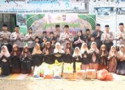 OK-25 – Wakapolres Rokan Hulu Gelar Jumat Curhat Dan Berbagi Sembako Di Panti Asuhan Al Uswah