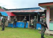 Satgas Yonif 642/Kps, Pos Dataran Beimes Jalin Silaturahmi Dengan Warganya di Kampung Sir