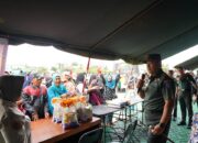 Sambut Hari Raya Idul Fitri 1446H, Korem 031 Wirabima Gelar Bazar Ramadhan Murah