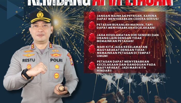 Kapolres Pelabuhan Makassar Imbau Warga: Stop Petasan, Jaga Kedamaian Ramadan!