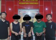 Tim Mata Elang Sat Res Narkoba Polres Kuansing Ungkap Dua Kasus Narkotika di Desa Padang Tanggung