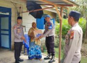 Polsek Bonai Darussalam Berbagi Bingkisan Lebaran, Wujud Kepedulian untuk Masyarakat