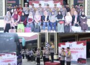 Polres Kampar Gelar Mudik Kebangsaan 2025, Antarkan Warga Pulang Kampung dengan Suasana Haru dan Penuh Doa