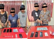 Tim Mata Elang Sat Res Narkoba Polres Kuansing Ungkap Kasus Narkotika, Lima Pelaku Diamankan