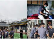 Pastikan Lingkungan Lapas Tetap Aman dan Kondusif : Kalapas Bangkinang Bersama Tim Satospatnal Laksanakan Razia Kamar Hunian Warga Binaan