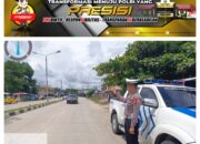 Sat Lantas Polres Kuansing Patroli Siang Antisipasi Daerah Rawan Laka Lantas, Balap Liar, dan C3