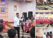 Halal Bihalal Insan Seni Rokan Hilir di Gedung Misrat Rais, Meriahkan Malam Penuh Keakraban