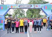 Bupati Kampar dan Forkopimda Lepas Kurhutla Fun Run 5K, Peserta Sangat Antusias