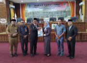 Wabup Jhony Charles Sampaikan LKPJ Pemkab Rohil 2024 di Hadapan DPRD