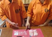 Polsek Tapung Bekuk Dua Pengedar Sabu di Sebuah Warung, 10 Paket Barang Bukti Diamankan