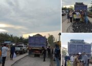CSR PT. JATIM Realisasikan Permintaan Wabup Jhony Charles untuk Perbaikan Jalan di Kecamatan Kubu