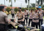 Kapolres Kampar Cek Kesiapan Alat Karhutla, Siap Tangani Bencana Kebakaran Hutan dan Lahan, Ajak Masyarakat Jaga Hutan dan Alam