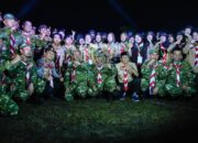 Malam Api Unggun Jambore Karhutla Riau 2025, Bupati Kampar Wujudkan Nyata Dukungan Untuk Pemda Kampar