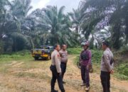 Sat Samapta Polres Kuantan Singingi Laksanakan Patroli, cegah pencurian buah sawit dan Himbauan Pencegahan Karhutla