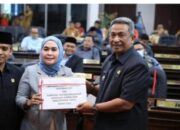 Rapat Paripurna Penyampaian LKPJ Tahun 2024 dan Ranperda Perusahaan Perseroan Daerah Bank Perekonomian Rakyat Rokan Hulu