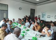 Sinergi dengan Pemerintah Polres Rohul Hadiri Rakor Penutupan Jembatan Sungai Rokan