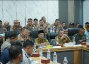 Polres Kuansing Gelar Rapat Koordinasi Eksternal Jelang Peringatan Hari Buruh Internasional 2025