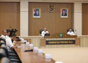 Pj Sekdaprov Riau Pimpin Rakor Persiapan Fun Run Karhutla 2025