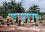 Polres Kampar Rayakan May Day dengan Syukuran dan Penanaman Pohon, Tekankan Sinergi dan Restorative Justice