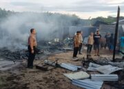 Kolaborasi Warga, Polisi dan Pemerintah Atasi Kebakaran di Kecamatan Singingi