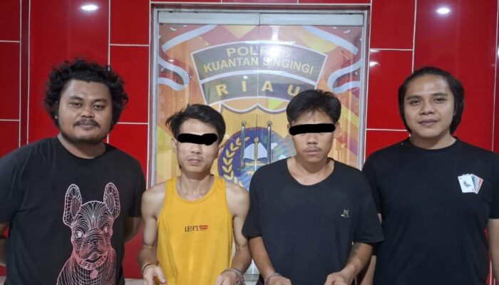 Tim Mata Elang Sat Resnarkoba Polres Kuansing Ungkap Peredaran Narkotika Jenis Shabu