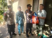 Polsek Pangean Bersama Baznas Salurkan Bantuan Korban Angin Puting Beliung di Kecamatan Pangean