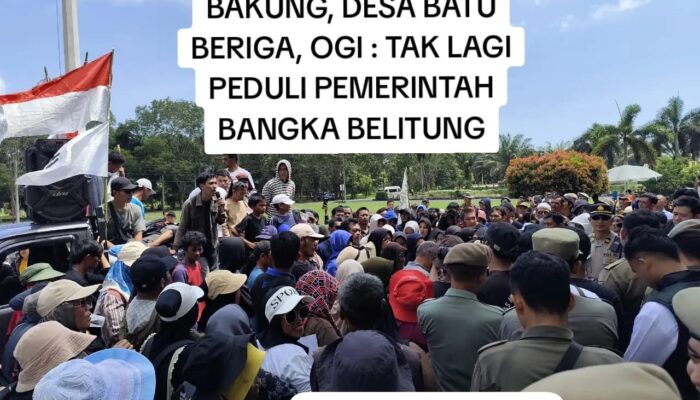 Besok Mitra PT. TIMAH Rakit Ponton Mini Di Beriga, Tidak Takut Dengan Pemerintah