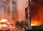 Hanguskan Rumah Warga di Koto Sentajo, Diduga Akibat Korsleting Listrik