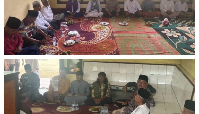 Kapolsek Tebo Ilir Iptu Adri Sukam Jalin Silaturahmi Bersama Tokoh Masyarakat