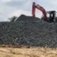 Diduga Tak Miliki Izin, Penampungan Batubara di KM 5 Jalan Poros RAPP Pelalawan Tuai Sorotan