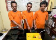 Tiga Pengguna Sabu Ditangkap di Kuantan hilir, semua Positif Methamphetamine