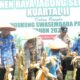 Kapolres Inhu Panen Raya Jagung Serentak Kuartal II Bersama Presiden dan Kelompok Tani