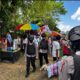 Tim RAGA bersama Srikandi-srikandi Polres Kuansing Amankan Festival Pacu Jalur Rayon 1 Kecamatan Cerenti