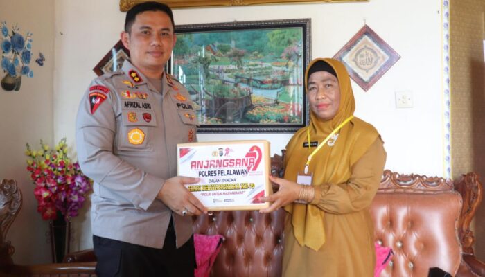 Polres Pelalawan Gelar Anjangsana dalam Rangka Hari Bhayangkara ke-79