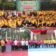 Semarak Hari Bhayangkara ke-79:Polres Pelalawan Gelar Olahraga Bersama TNI, Kejaksaan, dan Pemkab