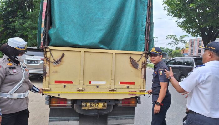 Penertiban Truk Tonase Besar, Wako Pekanbaru Gandeng Pengusaha Angkutan
