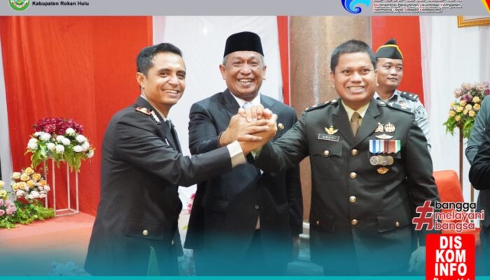 Pemkab Bersama Polres Rohul Gelar Upacara Peringatan HUT Bhayangkara ke-79