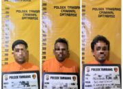 Polsek Tambang Ringkus Tiga Pencuri Atap Seng di Perumahan Mutiara Aishafa!