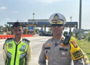 Satgas Gakkum Tindak Pengemudi Ngebut di Tol Pekanbaru–Dumai Gunakan Speed Gun