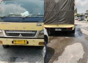 Polres Pelalawan Amankan Dua Truk Colt Diesel Diduga Angkut BBM Ilegal dari Jambi
