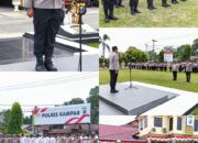 Apel Pagi Polres Kampar: Kapolres Berikan Apresiasi dan Arahan untuk Kinerja Optimal dan Pelayanan Prima