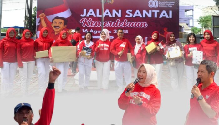 Gerak Jalan, Doorprize & Lomba Memancing: Lapas Perempuan Pekanbaru Berpartisipasi Meriahkan HUT RI