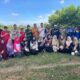 Kepala Dinas Lingkungan Hidup Kabupaten Kampar Yuricho Efril Bersama Mahasiswa KKN Universitas Pahlawan Tanam 100 Bibit Pohon di Desa Batu Belah