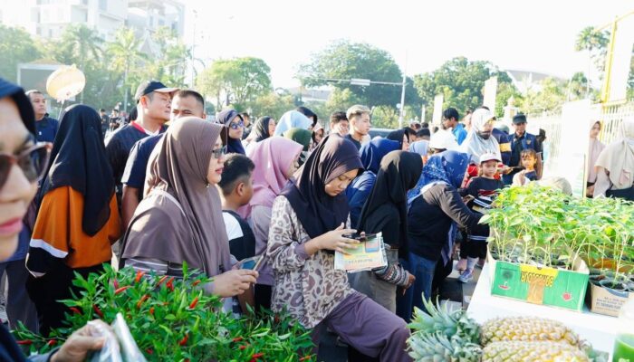 TP PKK Riau Gelar Gemar Pangan Lestari di Area CFD Pekanbaru