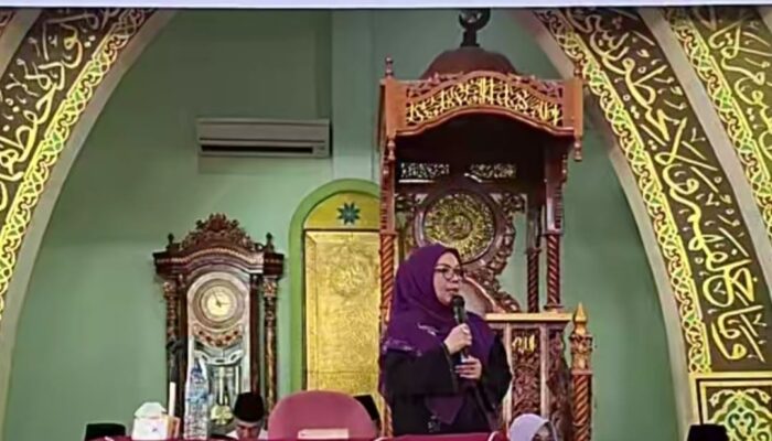 Tabligh Akbar Maulid Nabi Muhammad SAW 1447 H, Wabup Kampar Misharti Hadir Bersama Forkopimda