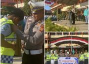 “Polantas Sapa Pelajar SMA N 2 Bangkinang Kota, Kampanyekan Keselamatan Berlalu Lintas!” Police Goes To School, Polres Kampar Bentuk Generasi Pelopor Keselamatan!