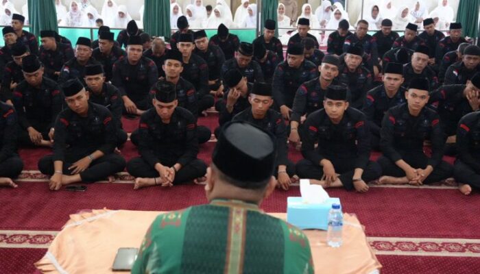 Satbrimob Polda Riau Peringati Maulid Nabi Muhammad SAW 1447 H dengan Penuh Khidmat
