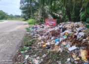 Kades Rantau Merangin & DLH Kampar Sepakat Atasi Sampah Menggunung di Perbatasan Desa
