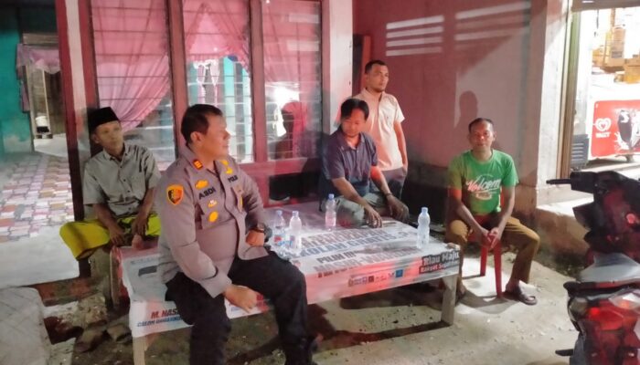 Jalin Kemitraan, Kapolsek Kampar Ajak Pemdes Sawah Jadi Garda Terdepan Lawan Narkoba! Generasi Muda Harus Diselamatkan!